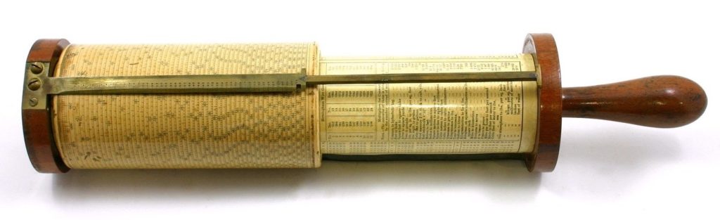 Fuller's Spiral Slide Rule